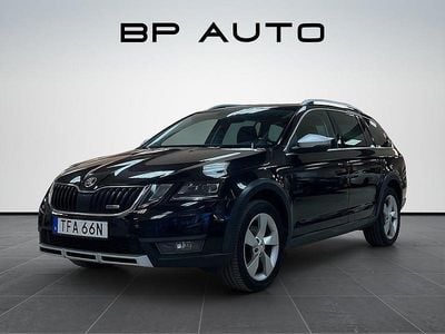 Svart Begagnad 2019 Skoda Octavia Scout Kombi | 209 500 kr (Bra pris)