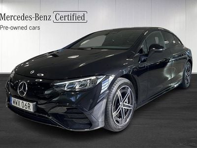 Svart Begagnad 2025 Mercedes EQE350 Sedan | 589 900 kr