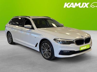 Vit Begagnad 2018 BMW 520 Sport Line Kombi | 224 800 kr (Marknadspris)