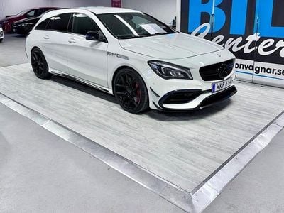 Begagnad Mercedes CLA45 AMG Shooting Brake AMG 381 HK (280 kW) 2016 Vit Kombi