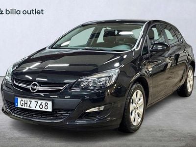 Svart Begagnad 2014 Opel Astra Enjoy Halvkombi | 89 900 kr (Marknadspris)