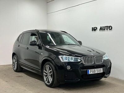Svart Begagnad 2016 BMW X3 M Sport SUV | 238 900 kr (Lite dyr)
