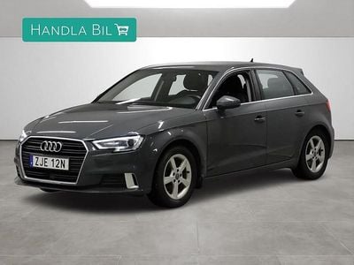 Begagnad Audi A3 Sport 150 HK (110 kW) 2019 Grå Halvkombi