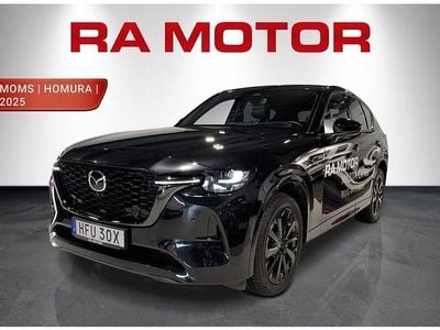 Svart Begagnad 2024 Mazda CX-60 Homura-Line SUV | 519 000 kr (Marknadspris)