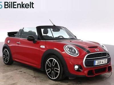 Röd Begagnad 2016 Mini John Cooper Works Cabriolet Cab | 239 900 kr