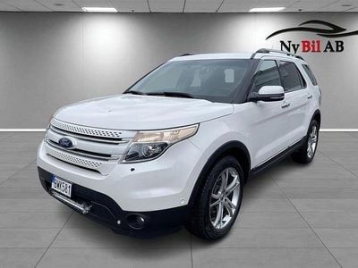Vit Begagnad 2012 Ford Explorer Limited SUV | 159 800 kr