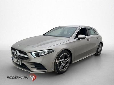 Begagnad Mercedes A180 AMG line 136 HK (100 kW) 2020 Silver Halvkombi