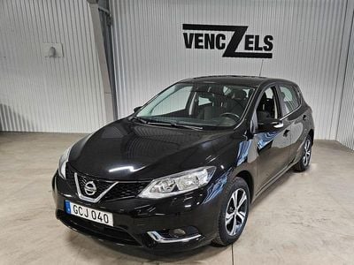 Begagnad Nissan Pulsar 116 HK (85 kW) 2017 Svart Halvkombi