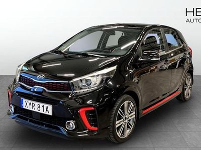 Svart Begagnad 2020 Kia Picanto GT-Line Halvkombi | 120 000 kr (Marknadspris)