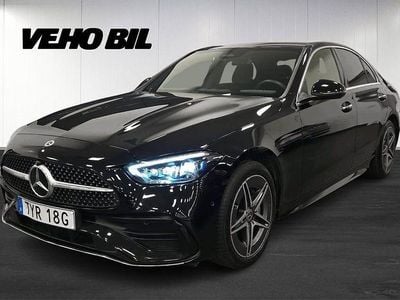 Begagnad Mercedes C300 AMG 313 HK (230 kW) 2024 Obsidiansvart metallic Sedan