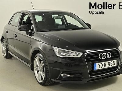 Svart Begagnad 2017 Audi A1 Sportback S-Line Halvkombi | 159 900 kr (Marknadspris)
