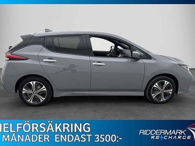 Grå Begagnad 2021 Nissan Leaf Halvkombi | 194 900 kr (Marknadspris)