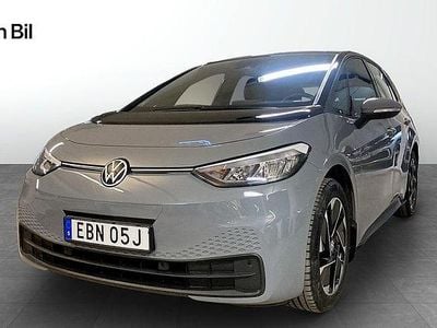 Grå Begagnad 2021 VW ID.3 Pro Halvkombi | 219 900 kr (Bra pris)