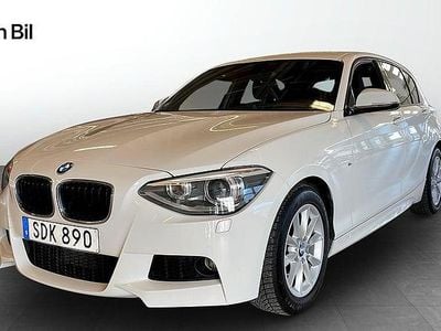Begagnad BMW 116 M Sport 136 HK (100 kW) 2014 Vit Halvkombi