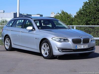 Begagnad BMW 525 218 HK (160 kW) 2013 Ljusgrå (lgrå) Kombi