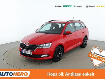 Röd Begagnad 2019 Skoda Fabia Style Kombi | 135 000 kr (Marknadspris)