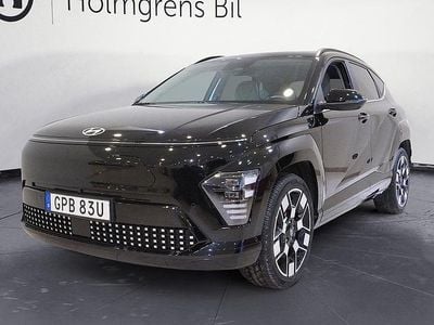 Begagnad Hyundai Kona Advanced 160 kW (218 HK) 2023 Abyss black SUV