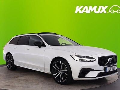 Vit Begagnad 2021 Volvo V90 R-Design Kombi | 374 800 kr (Marknadspris)