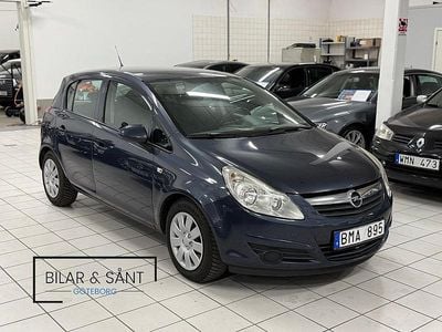 Begagnad Opel Corsa 75 HK (55 kW) 2008 Blå Halvkombi