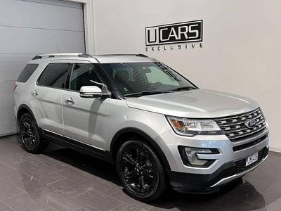Silvermet Begagnad 2015 Ford Explorer Limited SUV | 219 900 kr