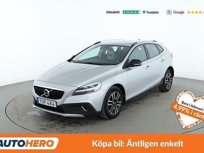 Begagnad Volvo V40 150 HK (110 kW) 2018 Silver Halvkombi