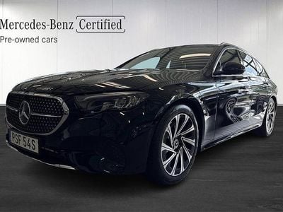 Obsidiansvart metallic Begagnad 2024 Mercedes E300 Avantgarde Kombi | 499 000 kr