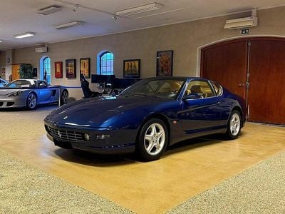 Begagnad Ferrari 456 442 HK (325 kW) 1999 Blå Sportkupé