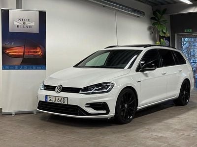 Begagnad VW Golf VII R 301 HK (221 kW) 2019 Vit Kombi