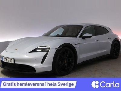 Begagnad Porsche Taycan Cross Turismo 319 kW (435 HK) 2022 Ljusgrå Kombi