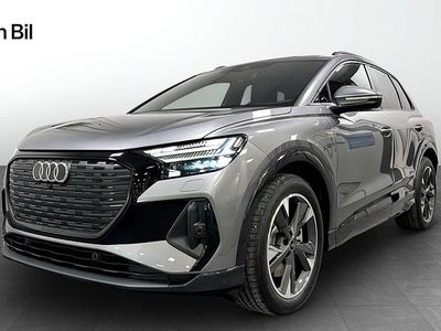 Grå Ny 2026 Audi Q4 e-tron S-Line SUV | 695 900 kr