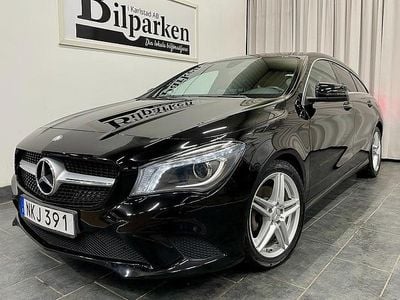 Begagnad Mercedes CLA220 Shooting Brake 177 HK (130 kW) 2016 Svart Kombi