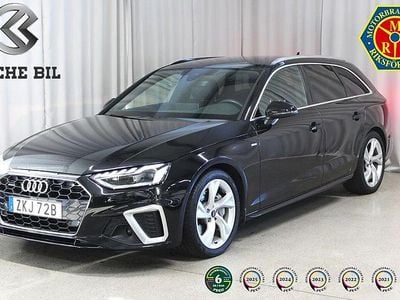 Begagnad Audi A4 S-Line 204 HK (150 kW) 2021 Svart Kombi