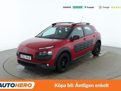 Röd Begagnad 2016 Citroën C4 Cactus PureTech Halvkombi | 79 000 kr (Marknadspris)