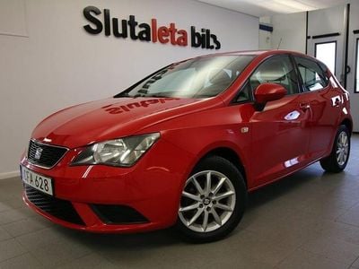 Begagnad Seat Ibiza Style 90 HK (66 kW) 2016 Röd Halvkombi