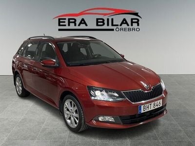 Begagnad Skoda Fabia Elegance 111 HK (81 kW) 2015 Röd Halvkombi