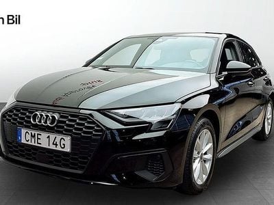 Svart Begagnad 2022 Audi A3 Sportback Proline Halvkombi | 224 000 kr (Marknadspris)