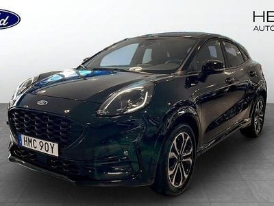 Svart Begagnad 2022 Ford Puma ST-Line SUV | 199 900 kr (Bra pris)