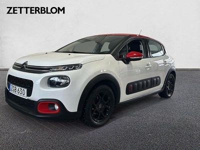 Begagnad Citroën C3 Feel 110 HK (80 kW) 2018 Vit Halvkombi