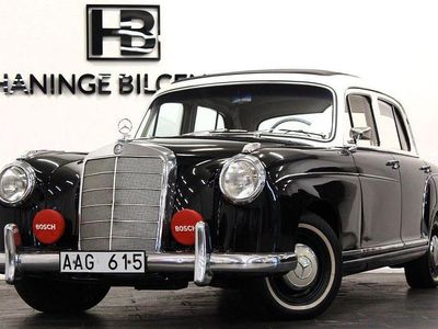 Svart Begagnad 1958 Mercedes W180 Sedan | 324 900 kr