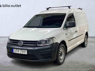Vit Begagnad 2019 VW Caddy Maxi Minibuss | 239 900 kr (Lite dyr)