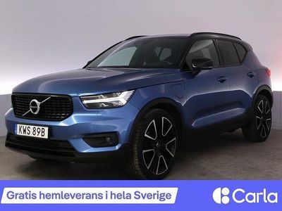 Blå Begagnad 2020 Volvo XC40 R-Design SUV | 325 900 kr (Marknadspris)