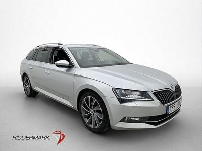 Begagnad Skoda Superb Business Line 190 HK (139 kW) 2017 Silver Kombi