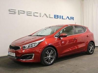 Röd Begagnad 2016 Kia Ceed Halvkombi | 79 000 kr (Bra pris)