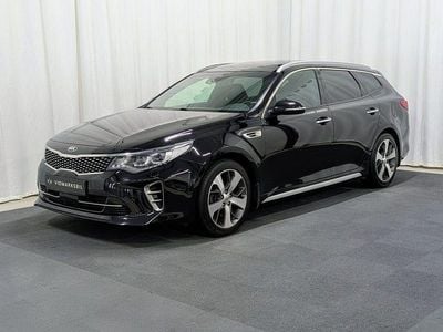 Svart Begagnad 2016 Kia Optima GT-Line Kombi | 169 900 kr (Marknadspris)