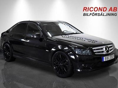 Svart Begagnad 2009 Mercedes C200 AMG Sedan | 99 900 kr (Lite dyr)