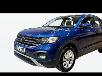 Blå Begagnad 2022 VW T-Cross Comfortline SUV | 209 900 kr (Lite dyr)