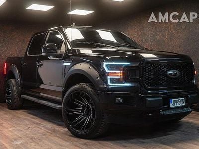 Svart Begagnad 2020 Ford F-150 Lariat Pickup | 599 500 kr