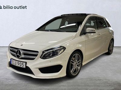 begagnad Mercedes B200 d GLB AMG 136hk Pano Navi Drag Carplay 2018 Vit