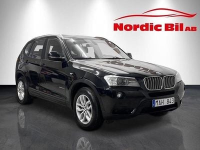 Begagnad BMW X3 258 HK (189 kW) 2012 Svart SUV
