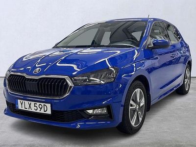Blå Begagnad 2022 Skoda Fabia Style Halvkombi | 189 000 kr (Marknadspris)